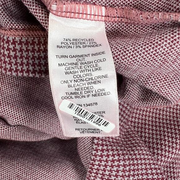 Vineyard Vines Performance OTG Bluffs 1/4 Zip Pullover Mens XXL 2X Houndstooth - Picture 8 of 9